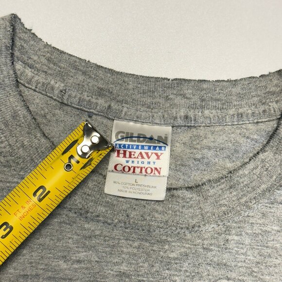 Vintage Y2K Dragon Tribal T Shirt Mens Large Gray Short Sleeve Skate - Picture 15 of 16